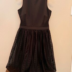 Jessica Simpson Black Lace Dress